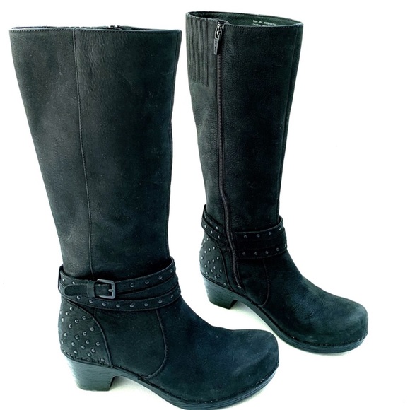 dansko black boots